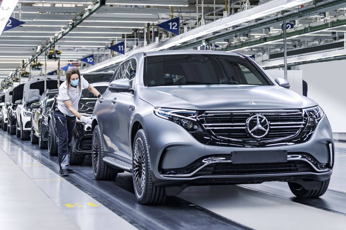 The Market of the Mercedes-Benz EQC